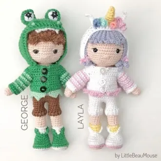 Куколки в костюмах