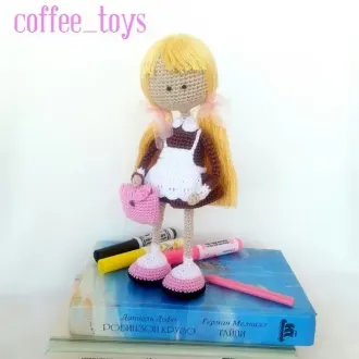 Кукла школьница