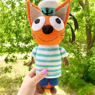 Бесплатный мастер-класс Коржика из мультфильма «Три кота»