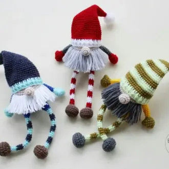Гномики от SlingoByseni4ka слингобусы и игрушки крючком