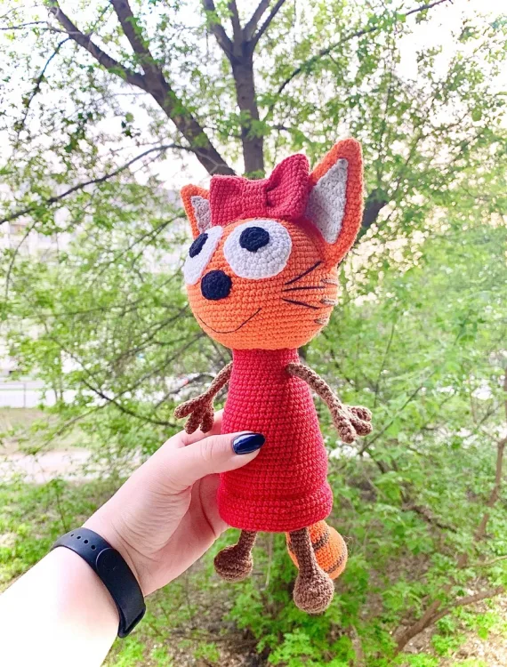 Бесплатное описание Карамельки из мультфильма «Три кота», фото 2