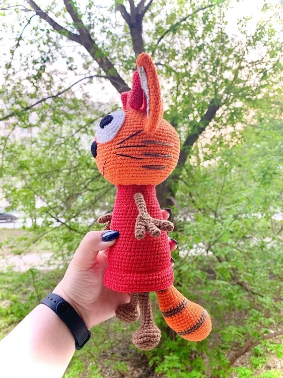 Бесплатное описание Карамельки из мультфильма «Три кота», фото 3