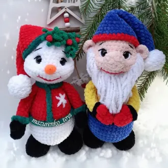 Снеговичок и Гномик