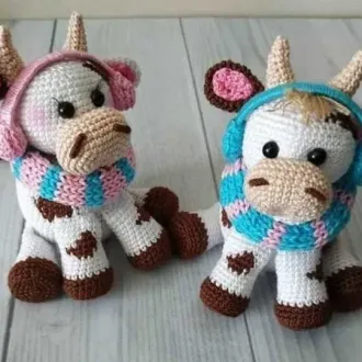 Бычок Степа и коровка Марта
