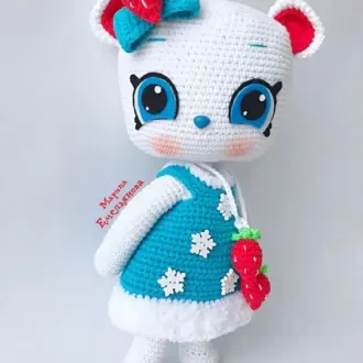Мишка клубничка