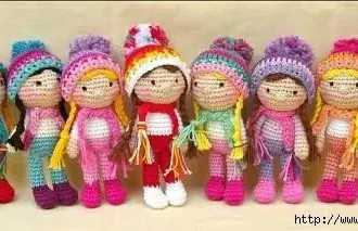 Радужные куколки