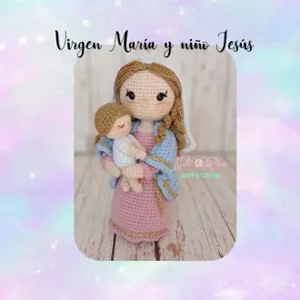 Святая Дева и младенец Иисус