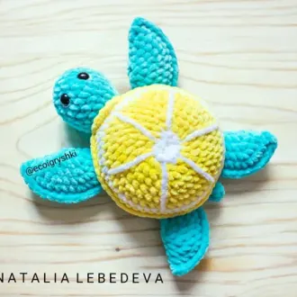 Плюшевая черепаха