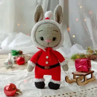 Новогодний зайка
