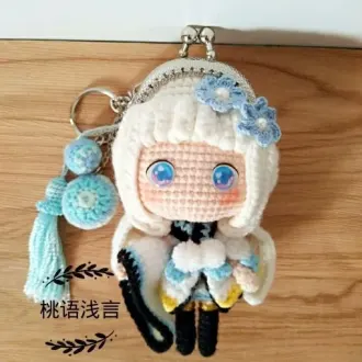 Кошелек в виде девочки