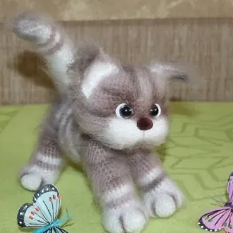Усатый-полосатый котик