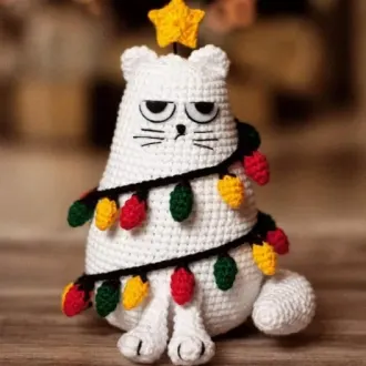 Новогодний кот