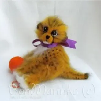 Котенок леопарда