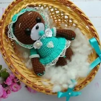 Нежная мишутка Малышка