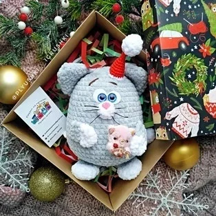 Плюшевый котик